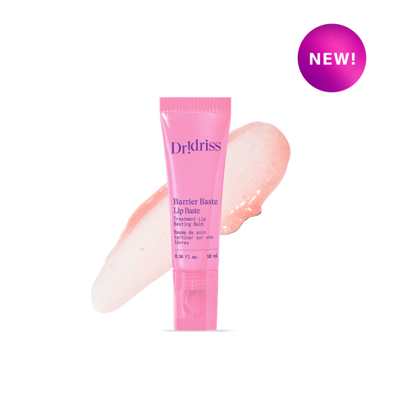 Limited-edition Dessert Barrier Baste Lip Baste with peptides and shimmery pink glow