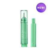 Left Un-Red Reducer Serum by Dr. Idriss in green airless pump packaging