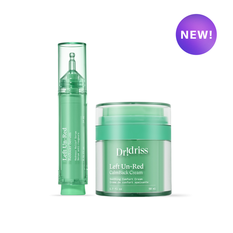 Main image shot of the Left Un-Red Redness Duo