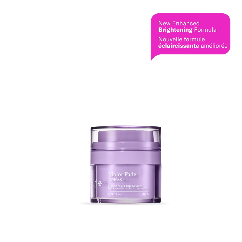 Dr. Idriss Travel Size Major Fade Active Seal Vitamin C Gel Moisturizer, formulated with glutathione