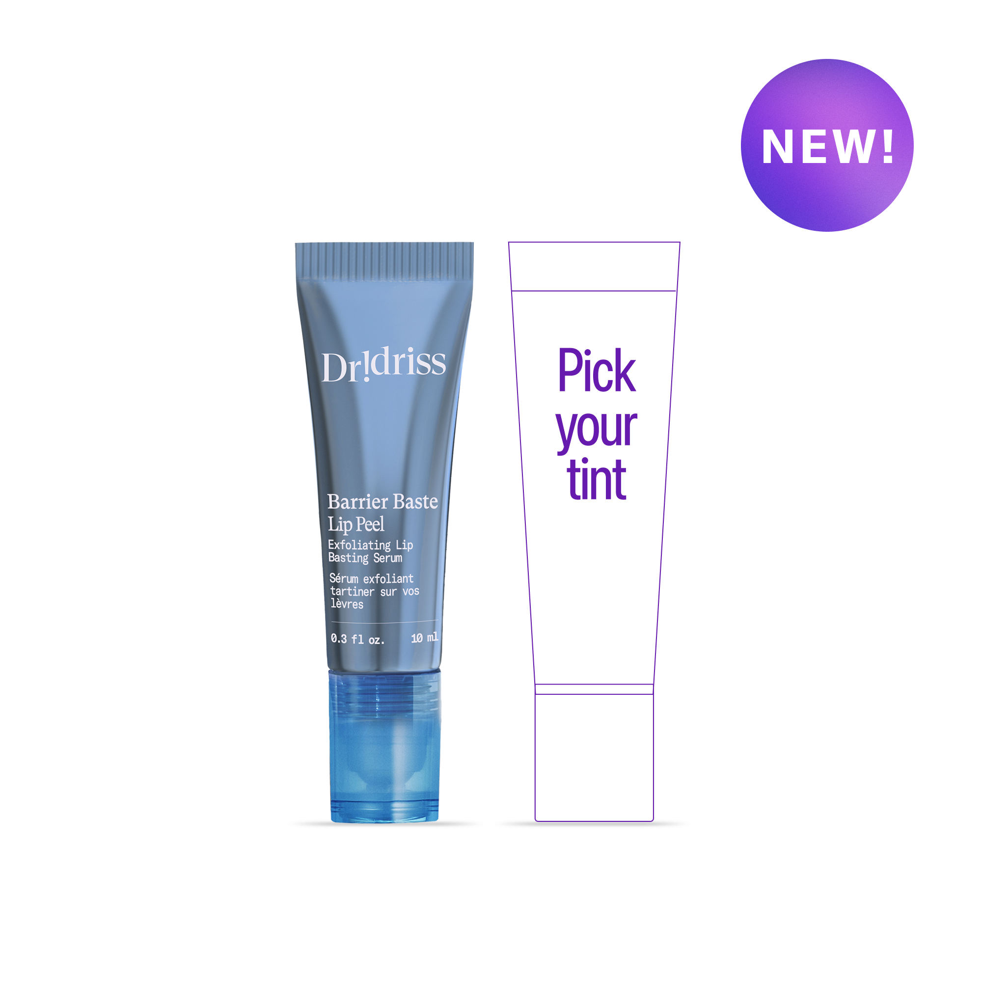 Pick your tint for your custom lip basting duo