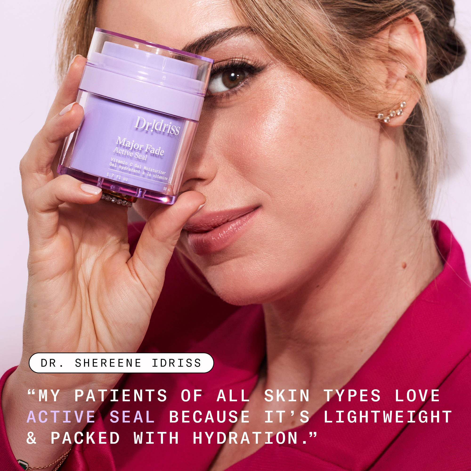 Dr. Idriss explains how her patients appreciate Active Seal for its lightweight, hydrating texture