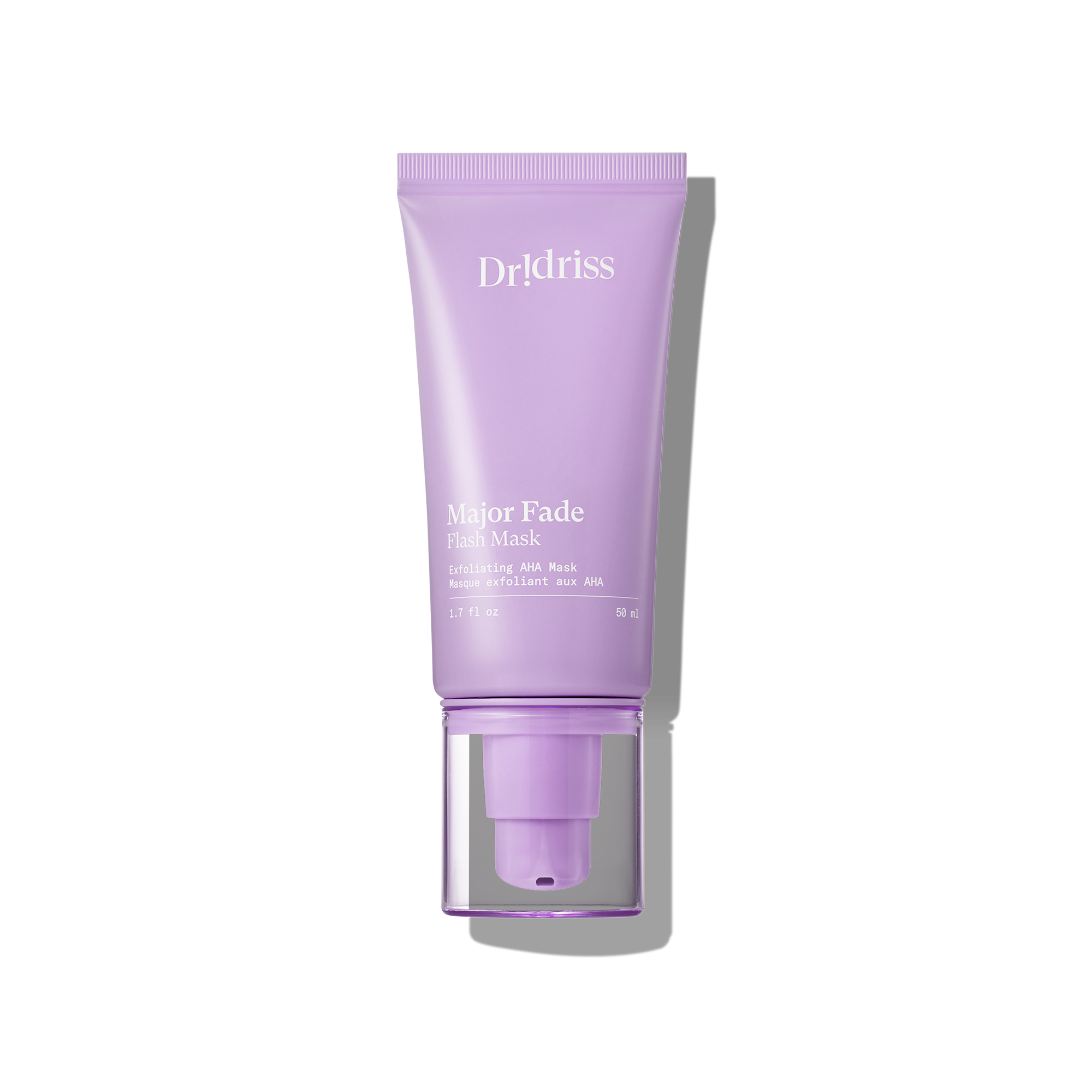 Dr. Idriss Major Fade Flash Mask, a Women's Health Beauty Award winning AHA exfoliating mask in lavender tube