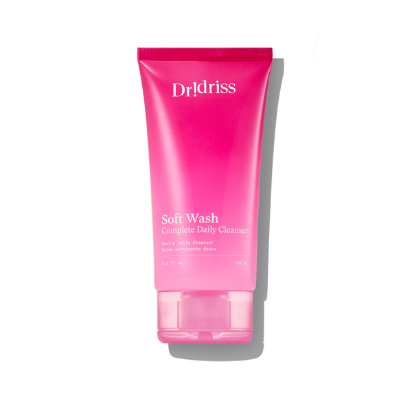 Dr. Idriss Soft Wash Complete Daily Cleanser, a makeup-removing jelly wash