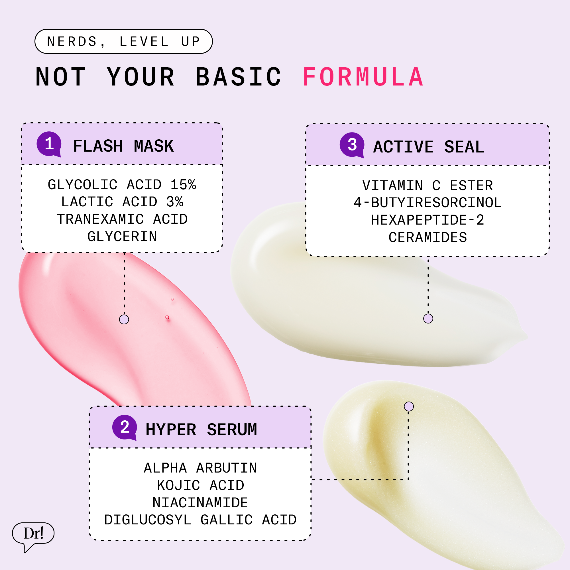 Target dullness and discoloration with glycolic acid, alpha arbutin, and vitamin C in Dr. Idriss's clinically proven skincar