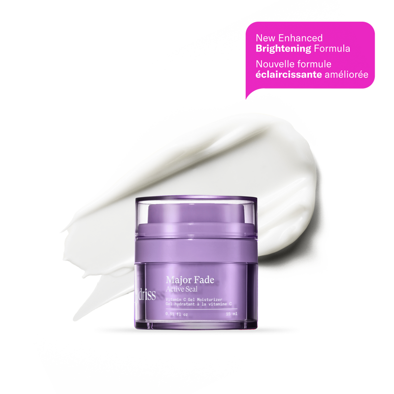 Dr. Idriss Travel Size Major Fade Active Seal Vitamin C Gel Moisturizer, formulated with glutathione
