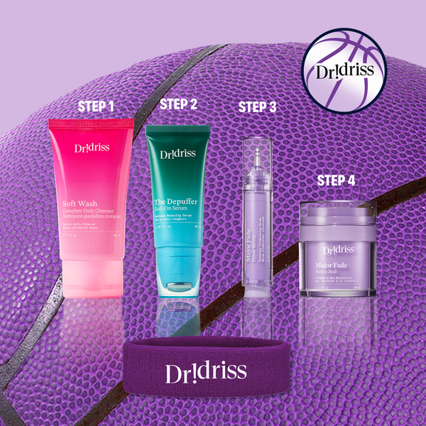 The full lineup of the Dr. Idriss MVP product bundle.