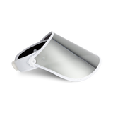 The limited edition Dr. Idriss x Bluestone Sunshields Major Shade Full Lux Sunshield in white - side view