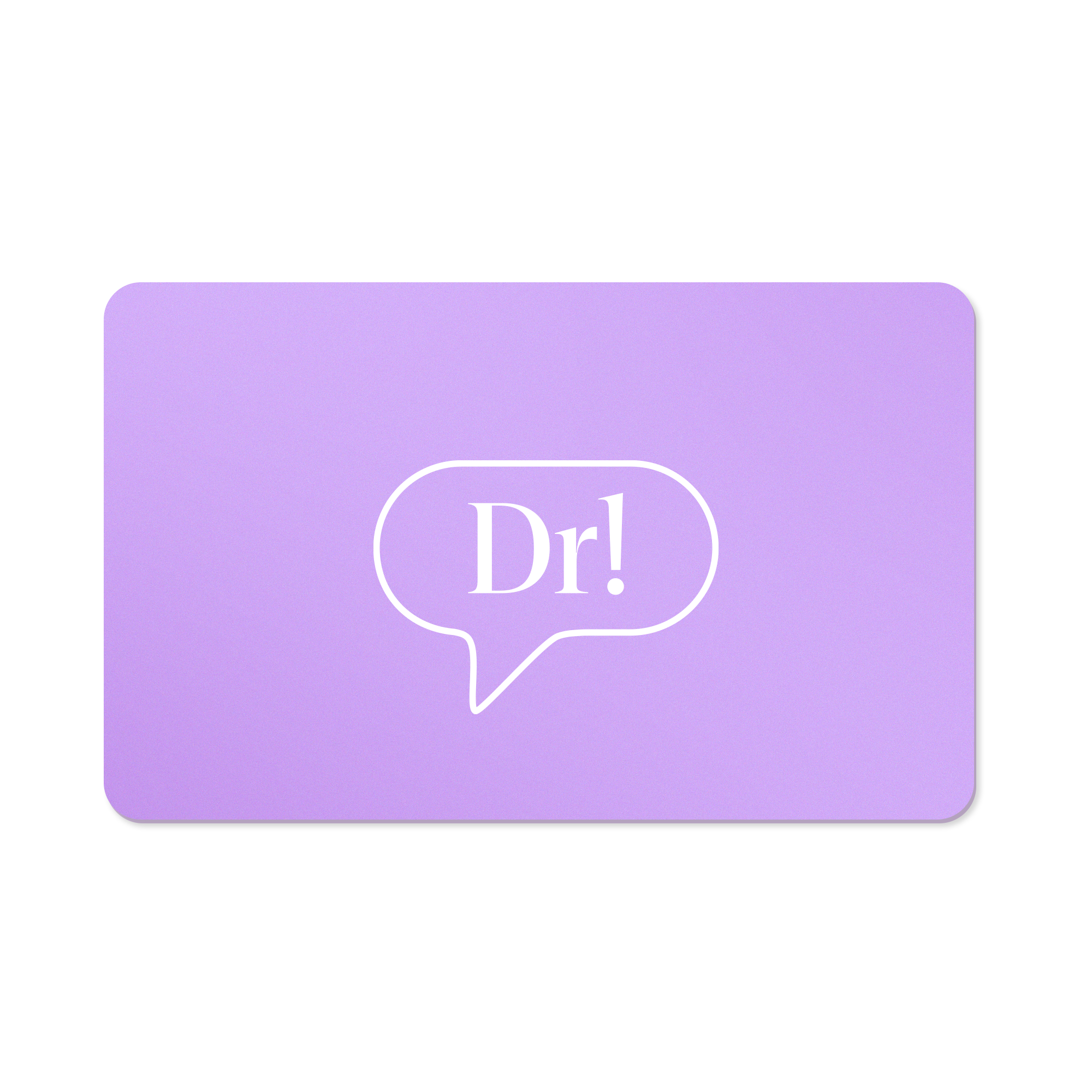 Dr. Idriss Digital Gift Card in signature lavender, the ultimate skincare gift for beauty lovers this season