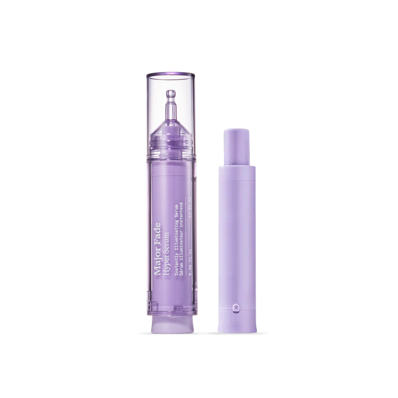 main shot of the Major Fade Hyper Serum pen and extra refill cartridge