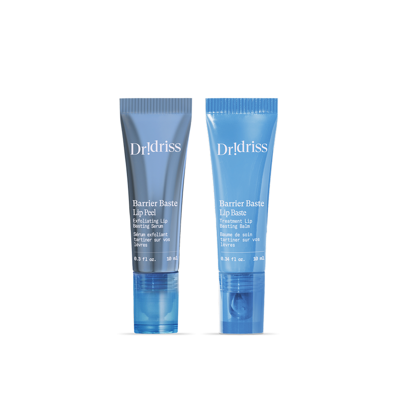 Main shot of the lip duo featuring the lip peel and lip baste