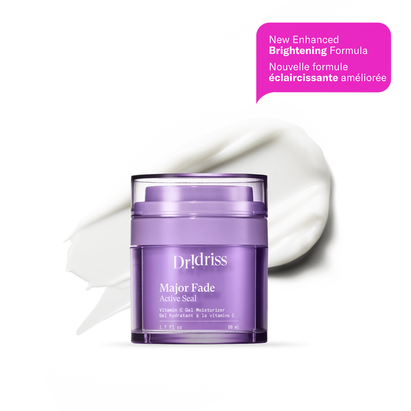 main product shot of Dr. Idriss Major Fade Active Seal's new formulation