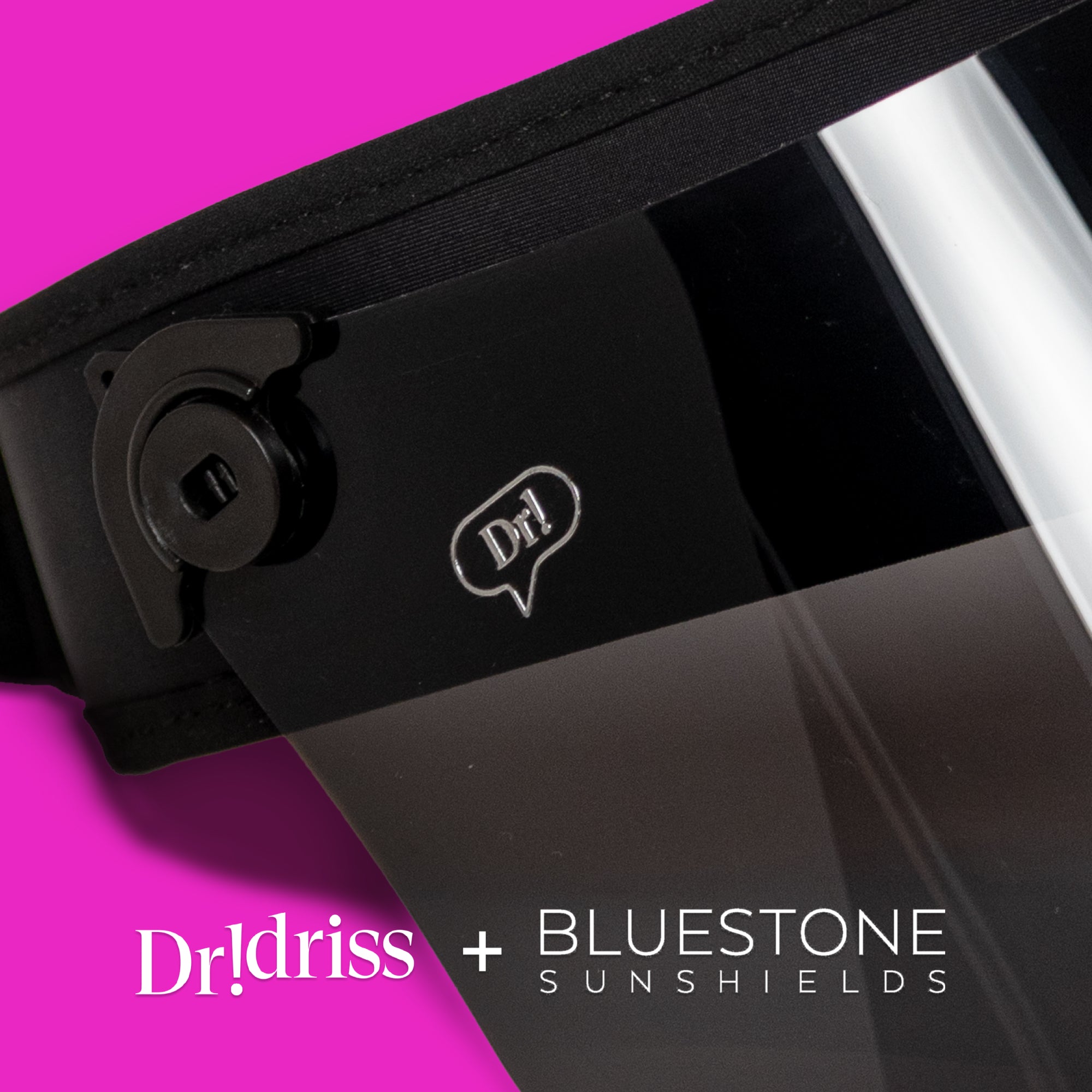 Bluestone Sunshields x Dr. Idriss Mini Shade Shorty Lux Sunshield