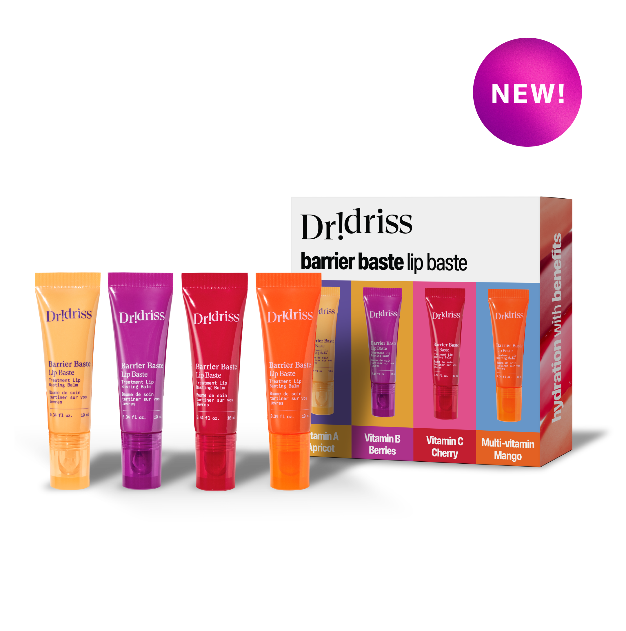 main image of the Barrier Baste Vitamin Boosts lip bastes