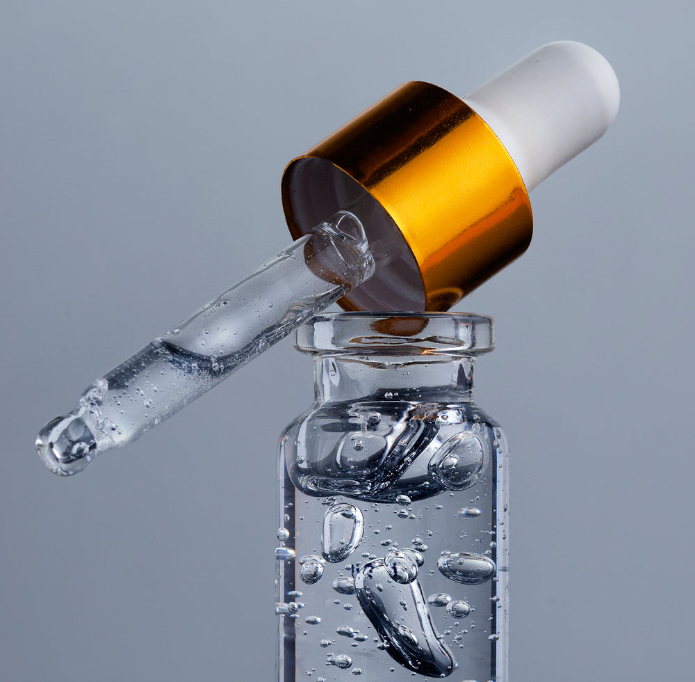 image of mandelic acid in a bottle with a dropper